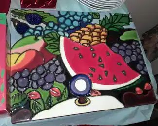 Hanging Fruit Wall Tile