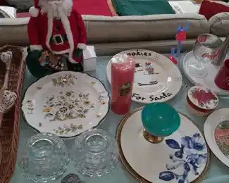 Assorted Crystal, China, Glassware, Etc.