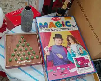 Magic Set & Pyramid Puzzle