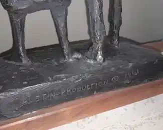 Austin Productions (1961) Signed Sculpture