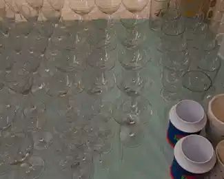 Assorted Glassware, Stemware, & Crystal