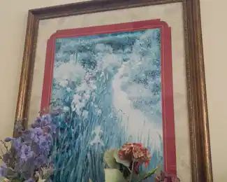 Large Framed Artwork