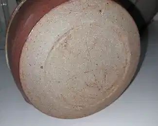 Signed Pottery Trinket Box