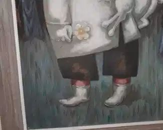 Original Painting Signed By "James Carlin"