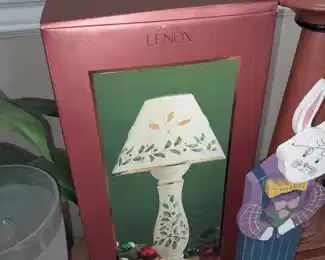 Lenox Christmas Lamp