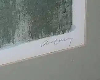 Framed, Signed, & Numbered Artwork