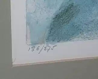 Framed, Signed, & Numbered Artwork