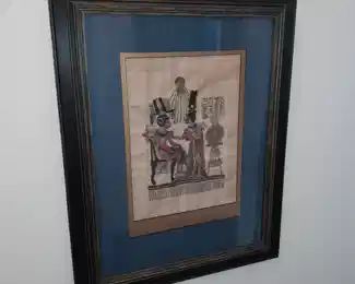 Framed Egyptian Artwork