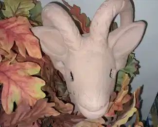 Baby Animal Clay Planter W/ Faux Flowers