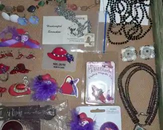 Red Hat Society Pins & Jewelry