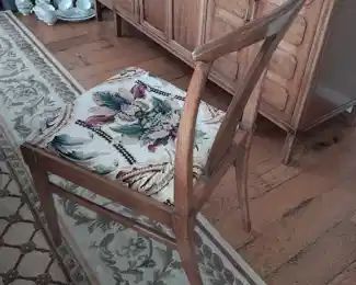 STUNNING Original Mid-Century Modern Dining Room Table W/ 6 Chairs Designed By John Lubberts & Lambert Mulder For Tomlinson Furniture. Chairs Have Their Original Cane Backs. Entire Set Is In NEAR MINT Condition!