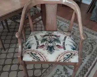 STUNNING Original Mid-Century Modern Dining Room Table W/ 6 Chairs Designed By John Lubberts & Lambert Mulder For Tomlinson Furniture. Chairs Have Their Original Cane Backs. Entire Set Is In NEAR MINT Condition!