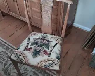 STUNNING Original Mid-Century Modern Dining Room Table W/ 6 Chairs Designed By John Lubberts & Lambert Mulder For Tomlinson Furniture. Chairs Have Their Original Cane Backs. Entire Set Is In NEAR MINT Condition!