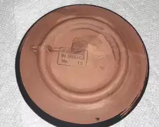 Handpainted Greece Plate