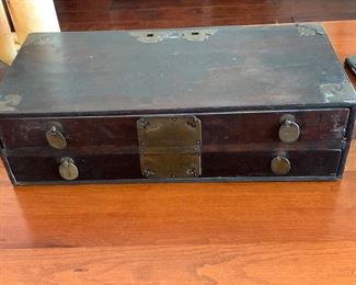 Wooden Chinese Box.