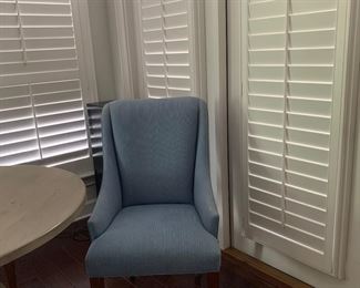 One of 4 Upholstered Dining Chairs 