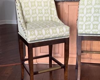 1 of 3 Ballard Design Barstools