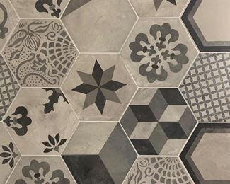 Some pieces of this designer tile 