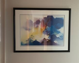 Hong Leung Art work - Yosemite Falls
Signed 