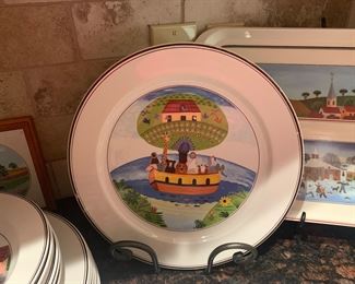 The Noah’s ArK plate