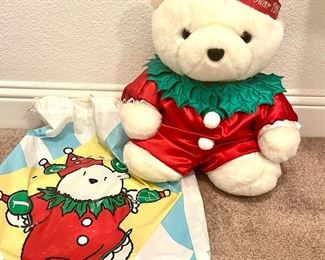 1994 Santa Bear Clown