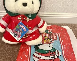 1996 Dayton Hudson Santa Bear Fireman