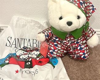 2007 MacyaTMs Santa Bear