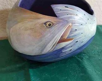 Gourd PaintingKing Salmon