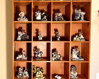 Pine Cubby Wall Cabinet