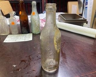 FAYETTEVILLE BOTTLING WORKS GLASS BOTTLE