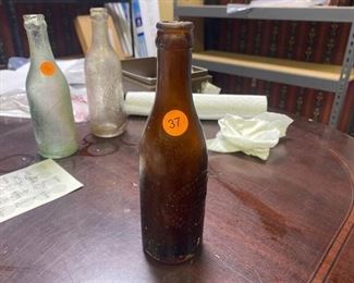  FAYETTEVILLE ICE & BOTTLING WORKS GLASS BOTTLE