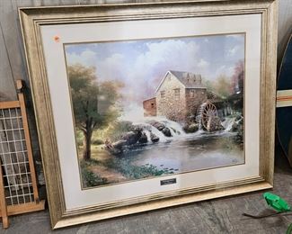 THOMAS KINCADE FRAMED PRINT