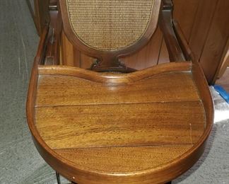 Antique highchair-decorative use only