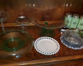 Uranium Glassware and Jadeite 