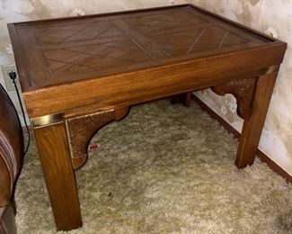 Wooden side table 20 x 30 x 22 in
