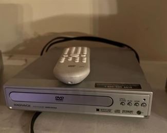 DVD player and cable box
