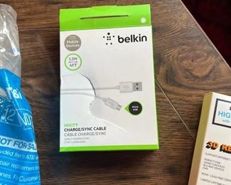 Belkin charger and more