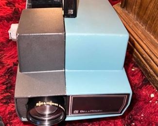 Bell E Howell filmstrip projector