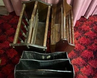 3 Magazine racks