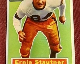 Ernie Stautner Vintage Football Card