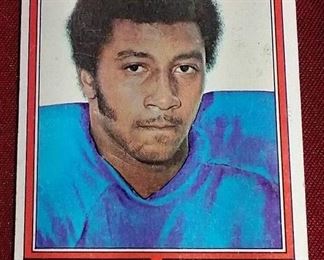 Chuck Foreman Vintage Minnesota Vikings Football Card