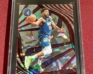 Karl Anthony Towns Graded Panini Revolution Chinese New Year Basketball Card Gem Mint