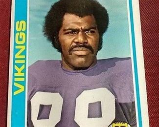 Alan Page Minnesota Vikings Purple People Eaters Vintage Football Card