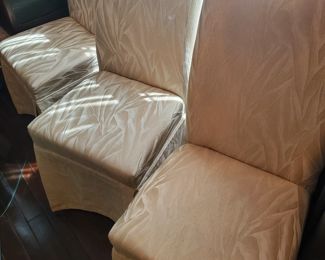 There are (6) matching side chairs