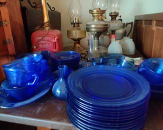 Blueware dishes