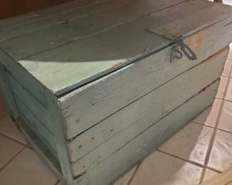 Nice vintage wood chest