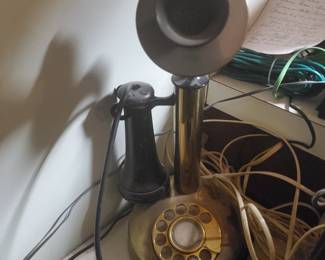 Candlestick phone
