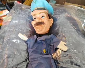 Policeman puppet