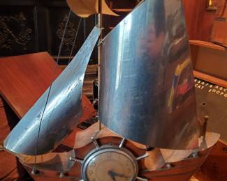 Sailboat clock