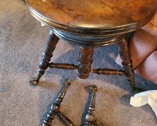 Piano stool (needs TLC)